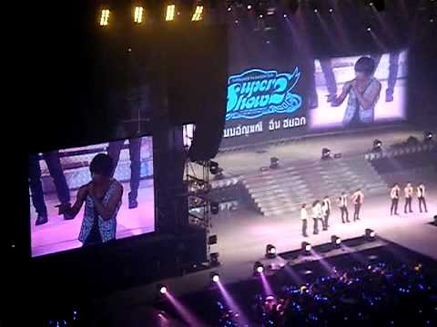 [Fancam] 091128 Super Show II Bangkok - Introduce Their Names
