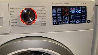 How to Enter Service Mode on Bosch Serie 6 iDos Washing Machine