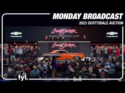 2023 SCOTTSDALE MONDAY BROADCAST - Monday, January 23, 2023 - BARRETT-JACKSON 2023 AUCTION