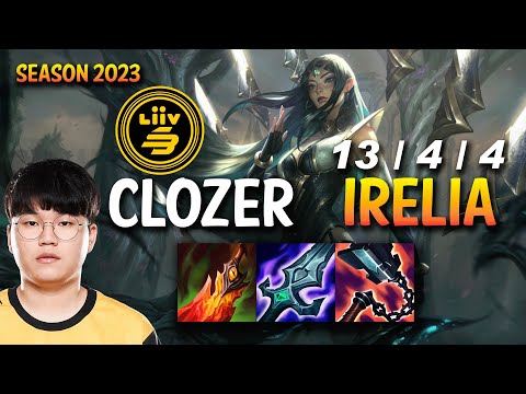 LSB Clozer IRELIA vs SETT Mid - KR Ranked