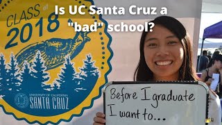 Is UC Santa Cruz a bad school (bad as in shameful)