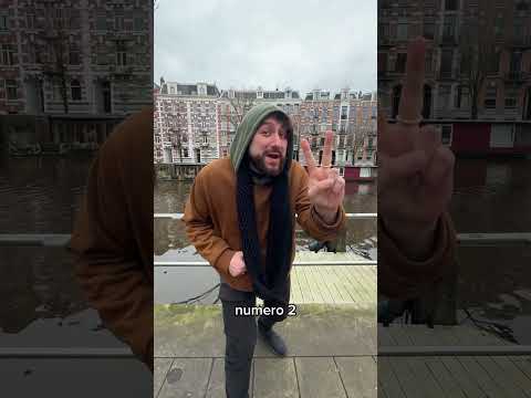 TRE COSE DA FARE AD AMSTERDAM! #travel #trip #comedy
