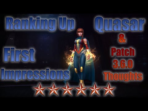 Quasar Rank Up & 3.6.0 First impressions and Thoughts (MFF)