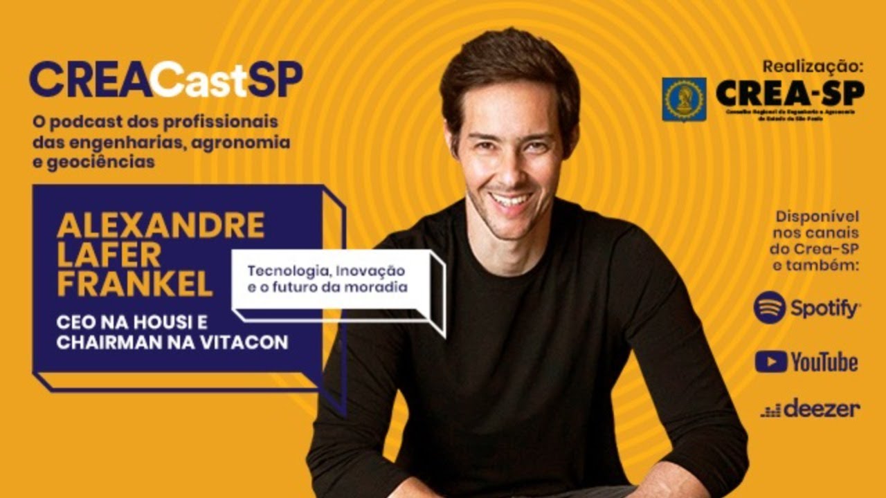 CreaCastSP#14 - Tecnologia, inovação e o futuro da moradia com Alexandre Frankel
