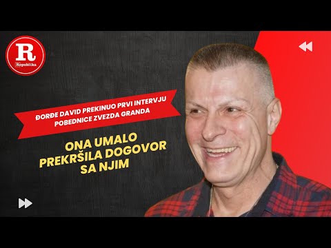 Đorđe David prekinuo prvi intervju pobednice Zvezda Granda, ona umalo prekršila dogovor sa njim