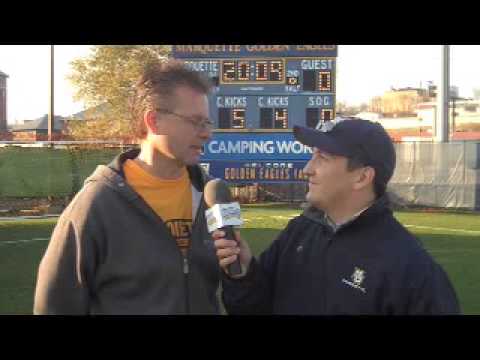 Marquette 1, Villanova 0 -- Postgame interview with Markus Roeders