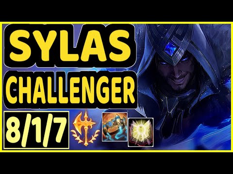 XIOH (SYLAS) - 8/1/7 KDA CHALLENGER GAMEPLAY - EUW