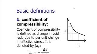 Jayoti Vidyapeeth - Geotechnical Engineering - Basic definitions related to consolidation
