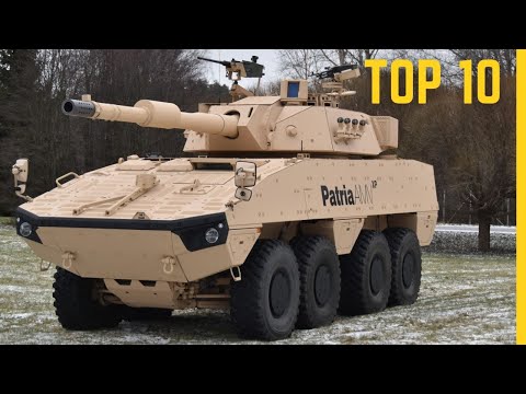 TOP 10 Most Advanced Fire Support Vehicles - TOP 10 Best Tank Destroyer