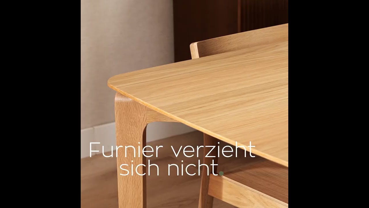 Esstisch Cala Eiche dunkel 180 x 90 cm