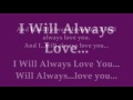 Whitney Houston - I Will Always Love You ...