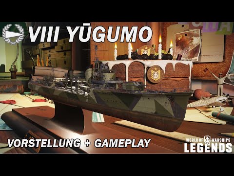 YUGUMO - Vorstellung und erstes Gameplay - World of Warships Legends
