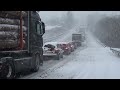 Trafic Blocat Pe DN 17 Ilișești Păltinoasa După Ce Două Tiruri Au Derapat