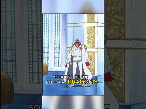 Akainu threatens the Gorosei