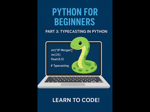 Part3 Type Casting In Python