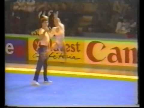 Acrobatics,World-European Championschips 1992 Renne,France