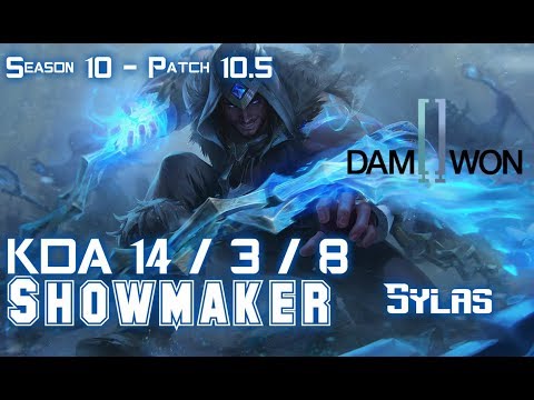 DWG Showmaker SYLAS vs EKKO Mid - Patch 10.5 KR Ranked