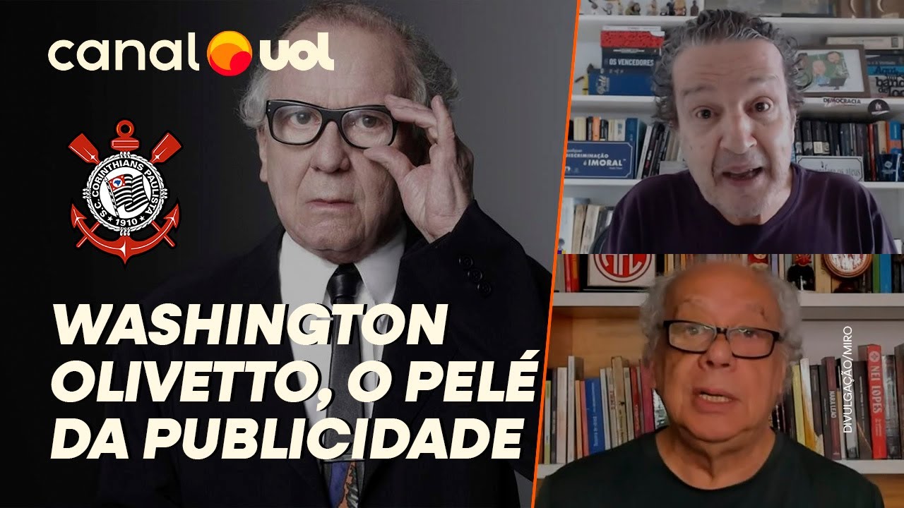 JUCA KFOURI E TRAJANO SE EMOCIONAM COM MORTE DE WASHINGTON OLIVETTO: 'UM DOS MAIS INTELIGENTES'