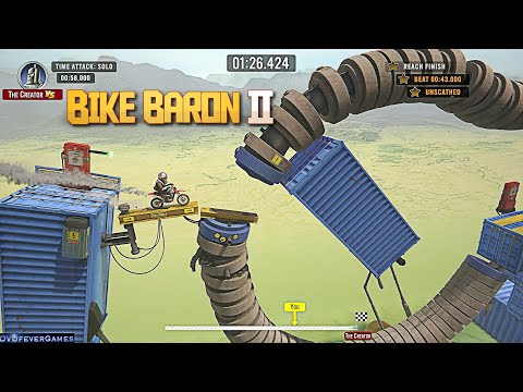 BIKE BARON 2 Demo - PC (4K UHD 60fps, ULTRA PERFORMANCE) - Steam Next Fest 2024 - DVDfeverGames - YouTube