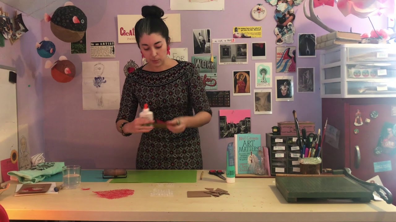 Make Art with BAC: Collagraphs