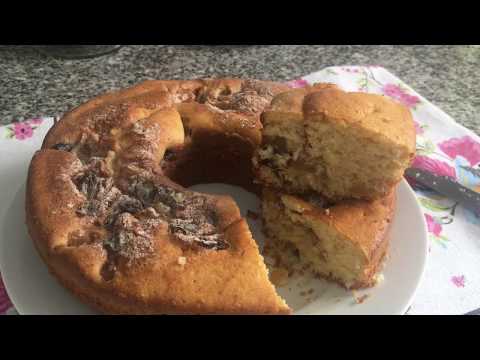 Bolo de Maçã e Passas