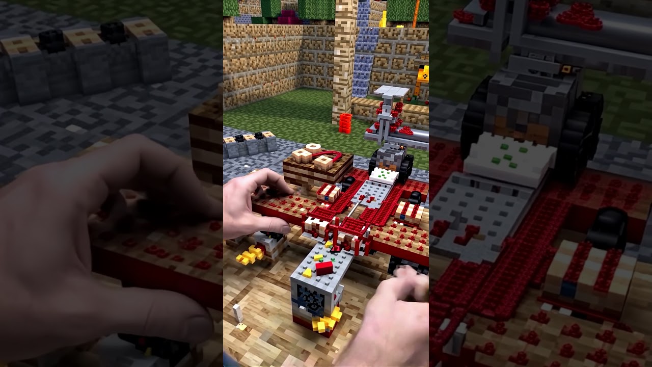 Create Mod: Building a Fully Automated Cake Factory n Minecraft #gamingguruoz #DreamScreenAI