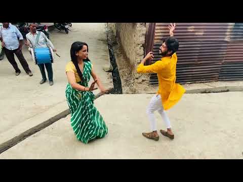 Dhol Dance || Rajwadi Dhol Dance || Bhai Behan Dance Vedios || By Antim Panwar Rathore ||