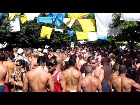 DJ PRODUCER ISAAC ESCALANTE at AQUA party TORONTO  PRIDE 2009