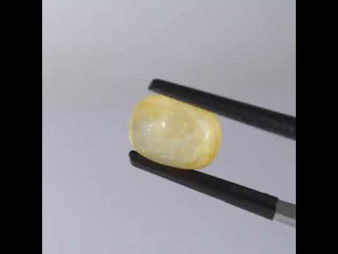 5.65 Carat Yellow Sapphire (Unheated & Untreated Ceylon Sapphire)