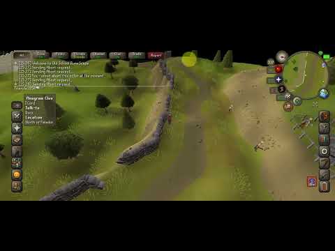 osrs /Beginner Anagram clue [ I Cord ] / Talk to Doric / Location : North of Falador