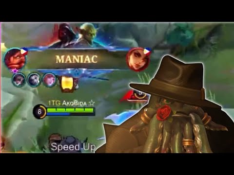 Bane UnderWorld Outlaw Skin Maniac Game Play | BEST BANE BUILD SEASON 24 - MLBB