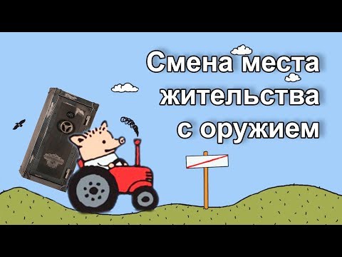 Переоформление документов на оружие при смене регистрации