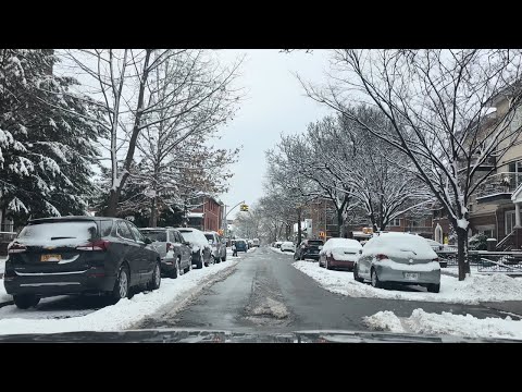 🔴 LIVE Snow Drive in Brooklyn NYC