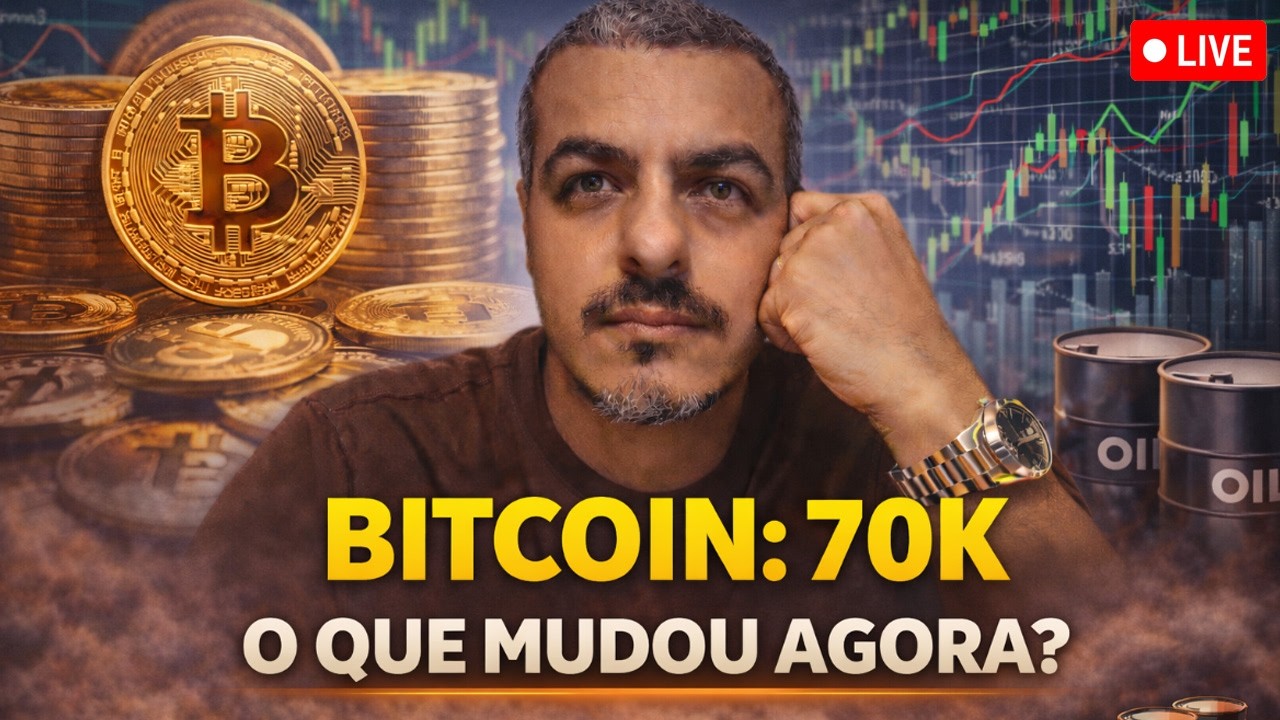 BITCOIN AGORA 70K - O que MUDOU? Conflito no Oriente Médio: Bitcoin Altcoins OURO ETFs