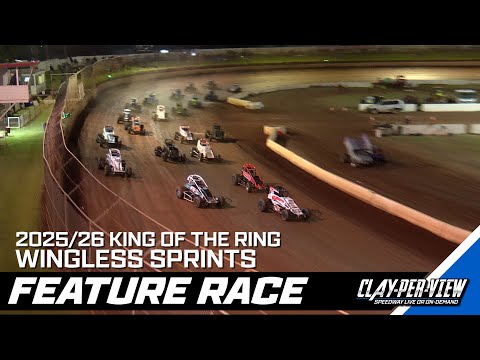 Wingless Sprints | King of the Ring - Toowoomba - 6th Dec 2025 | Clay-Per-View