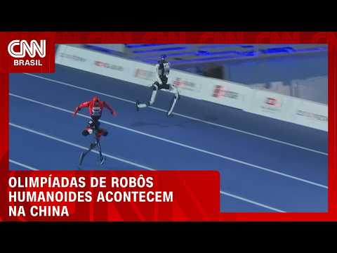 China sedia Olímpiadas de robôs humanoides; veja no Prompt CNN | PRIME TIME