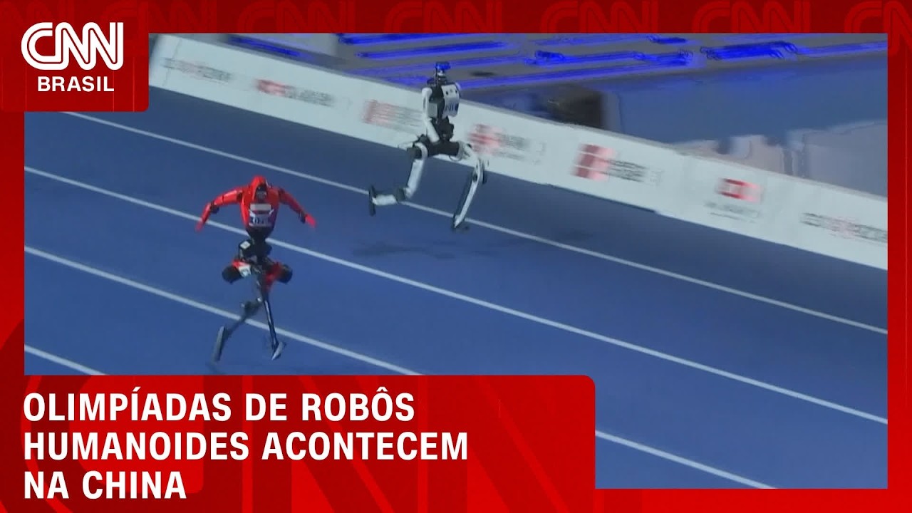 China sedia Olímpiadas de robôs humanoides; veja no Prompt CNN | PRIME TIME