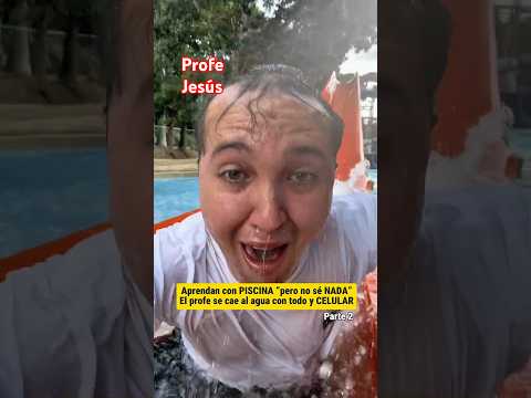 #profejesusandres ASÍ SE aprende en PISCINA
