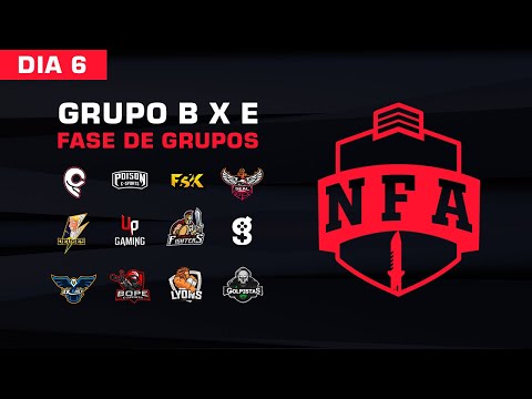 FREE FIRE - LIGA NFA SEASON 4 | DIA 6 - GRUPO BxE - #NFAS4