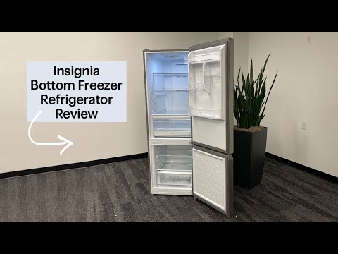 Insignia Bottom Freezer Refrigerator Review