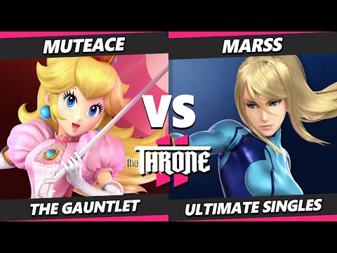 The Throne 2 - MuteAce (Peach) Vs. Marss (ZSS) Smash Ultimate - SSBU