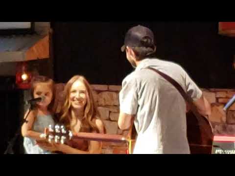 TOO CUTE!!! Mo & Emily Pitney's daughter, Evelyne Nadine, at Turman Lake Opry, Tightwad, Missouri