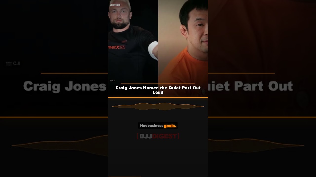 Craig Jones Named the Quiet Part Out Loud #Shorts