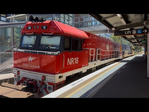 8/1/26 - Pacific National 5SB6 passing Rhodes with NR66 and NR18