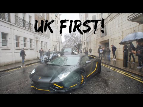 First UK 2018 Lamborghini  Aventador S Roadster Delivery