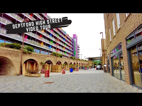 Video Walking Tour Deptford High Street Market London