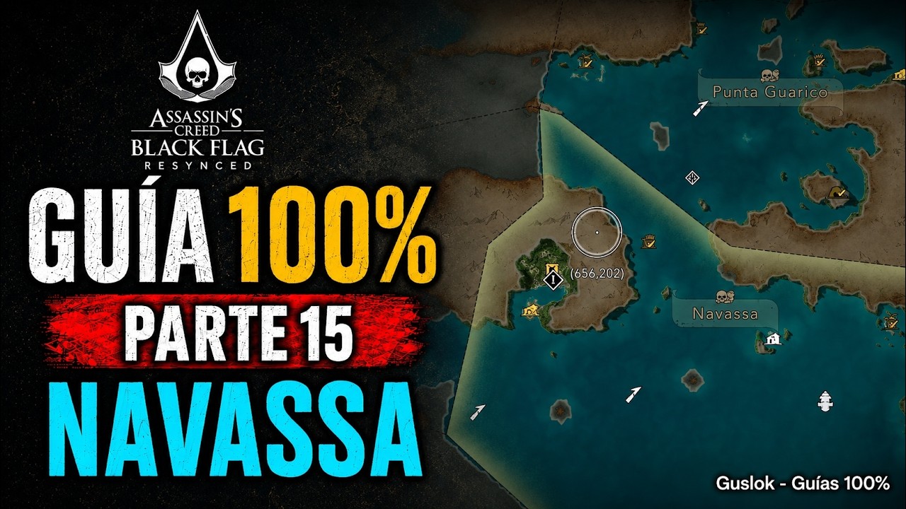 Assassin’s Creed Black Flag Resynced 100% Walkthrough Parte 15 – Todos Los Coleccionables