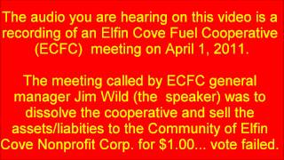 preview picture of video 'Elfin Cove Fuel Cooperative and PPF loan'