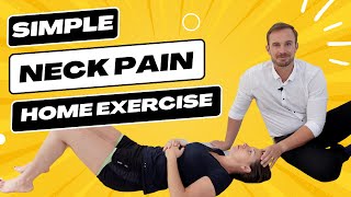 The Best Neck Pain Relief Exercise For Beginners!