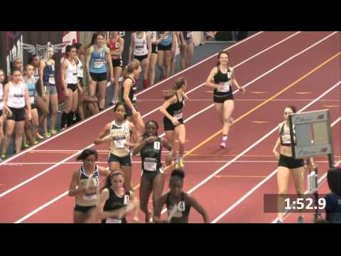 Girls Sprint Medley Section 1 - New Balance Nationals Indoor 2013